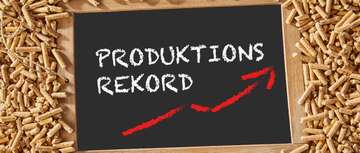 Rekord: Pelletproduktion erstmals über zwei Millionen Tonnen