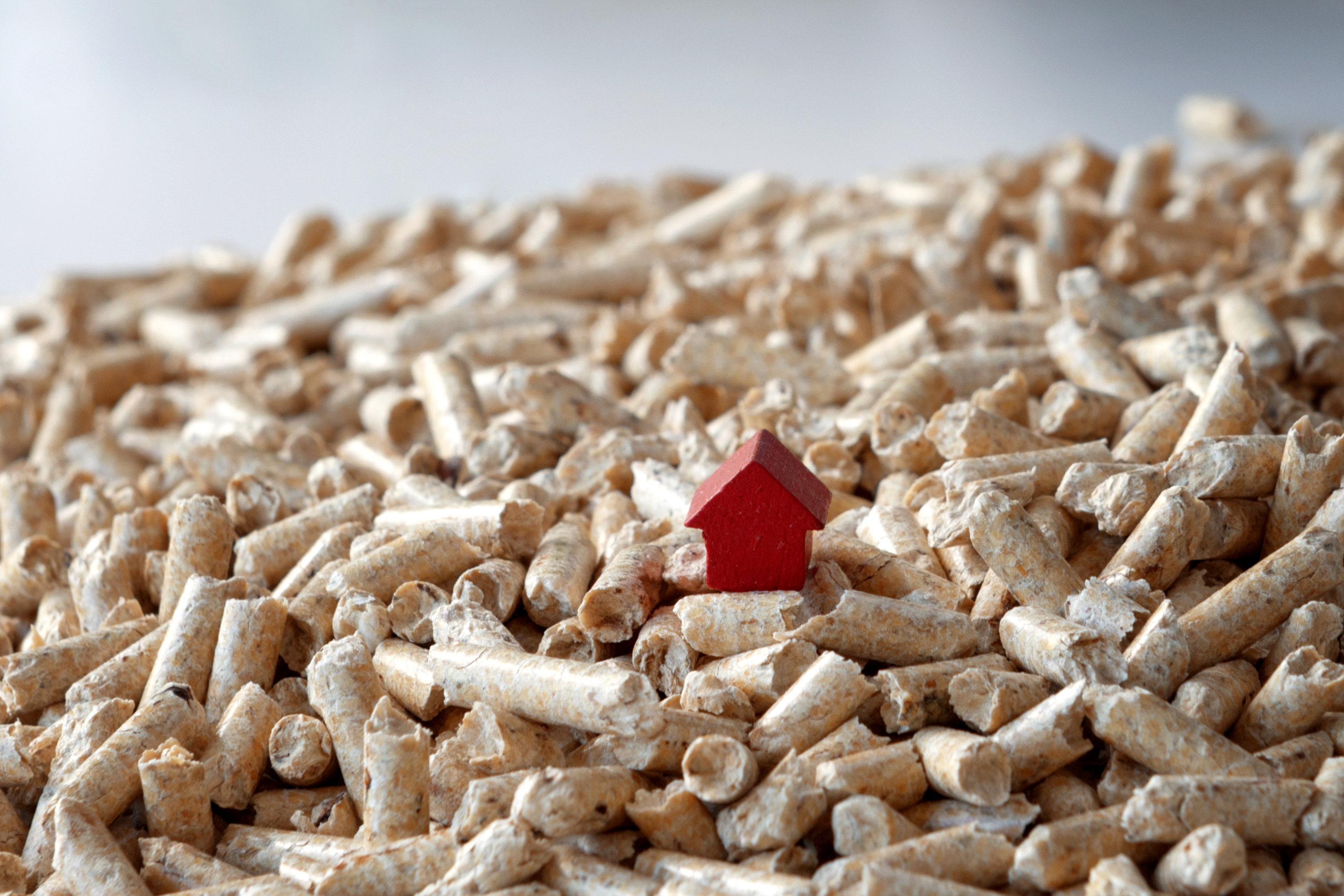 Holzpellets, Haus, Einfamilienhaus,