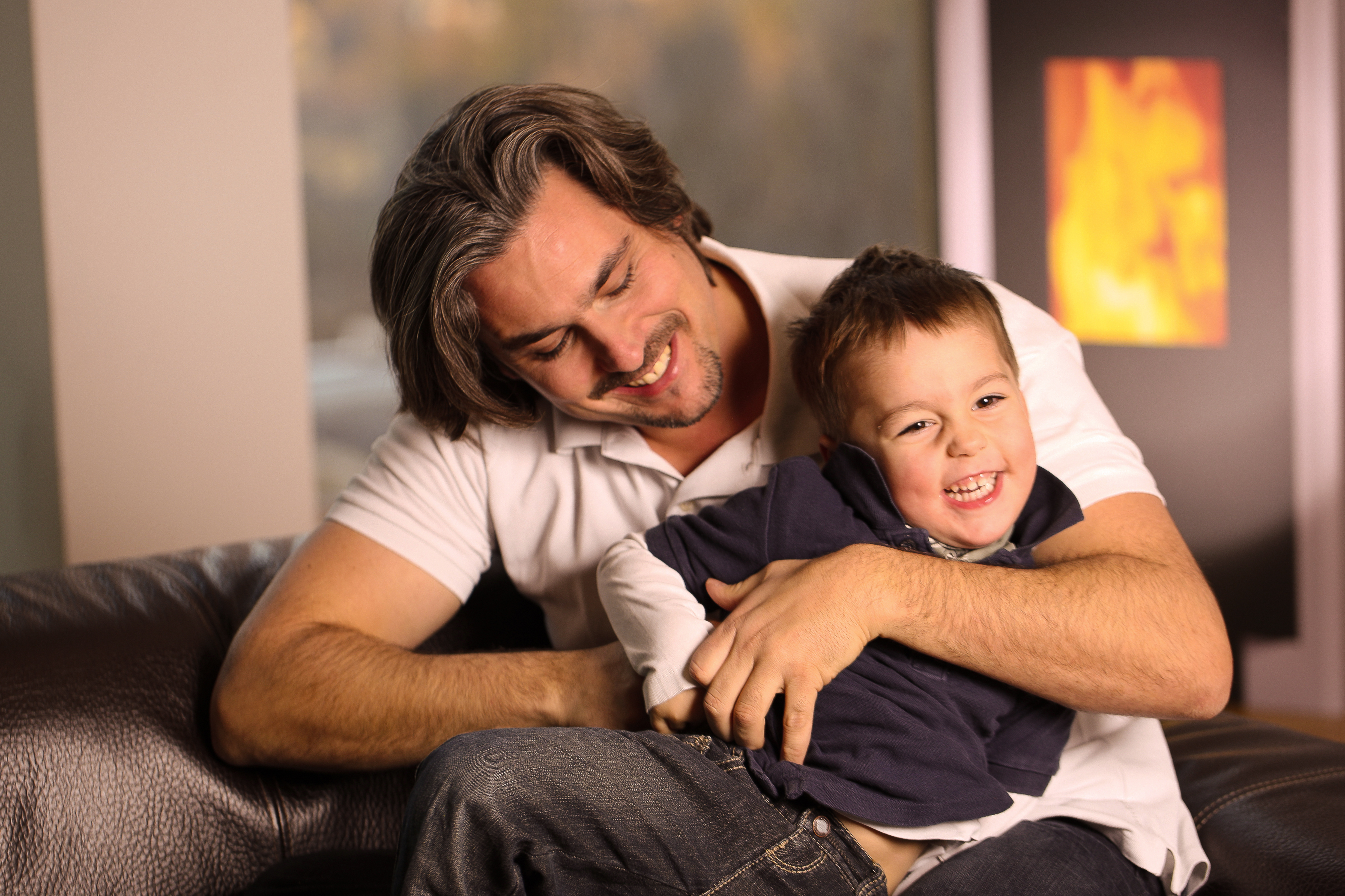 proPellets Vater mit Kind